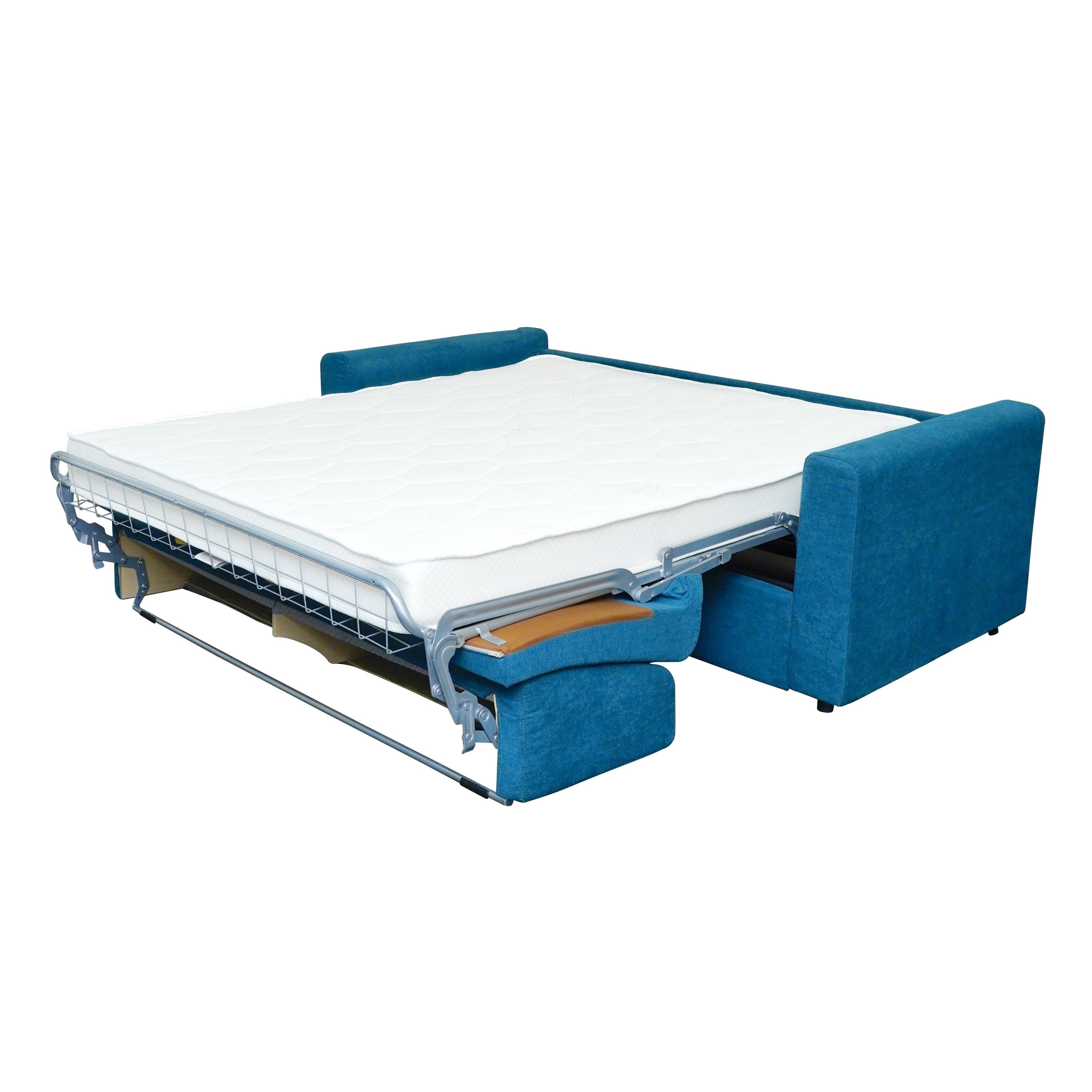 Materasso per Divano Letto Pieghevole in Water Foam con Rivestimento Aloe Vera