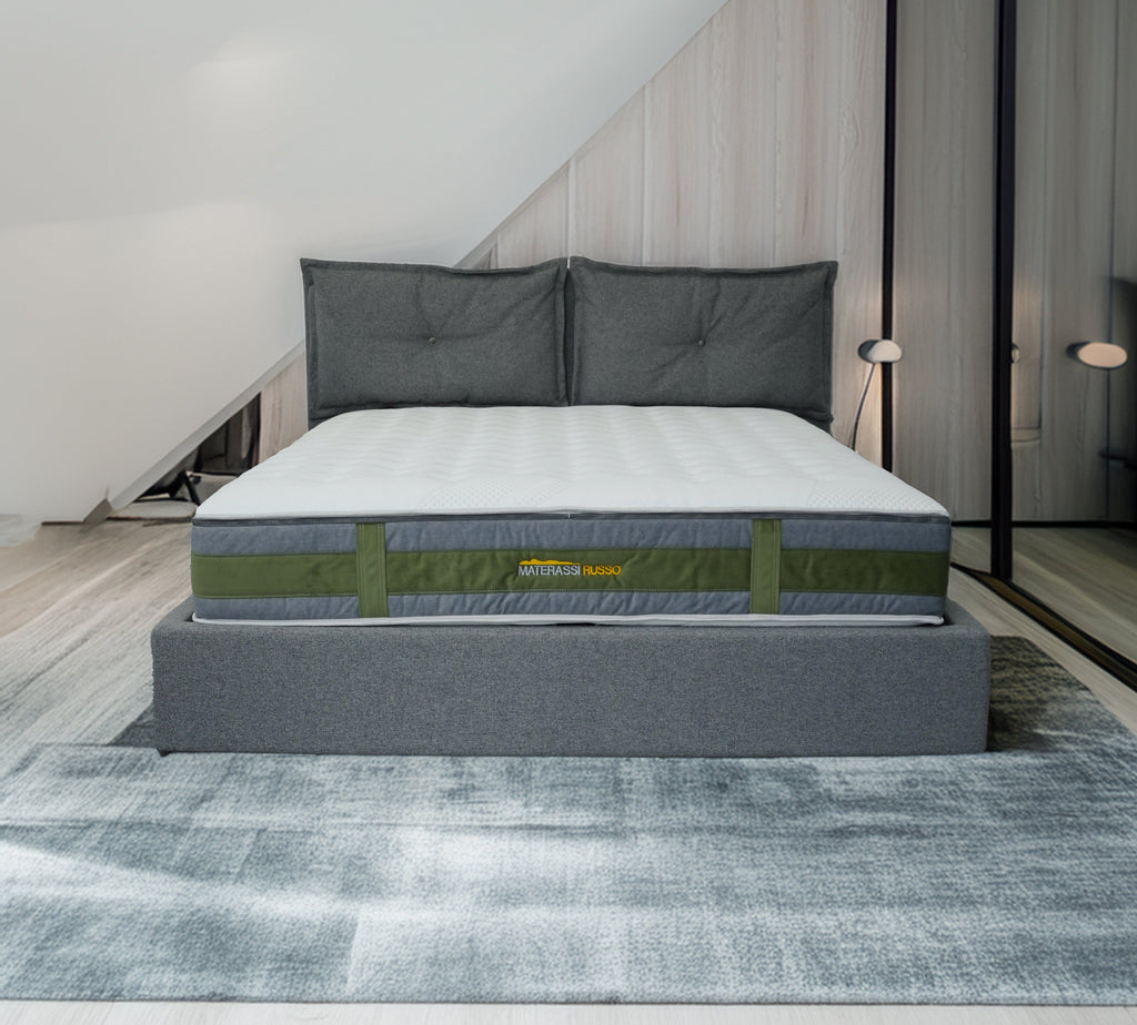 Materasso "Comfort" a Doppia Struttura con Fodera Stagionale Reversibile