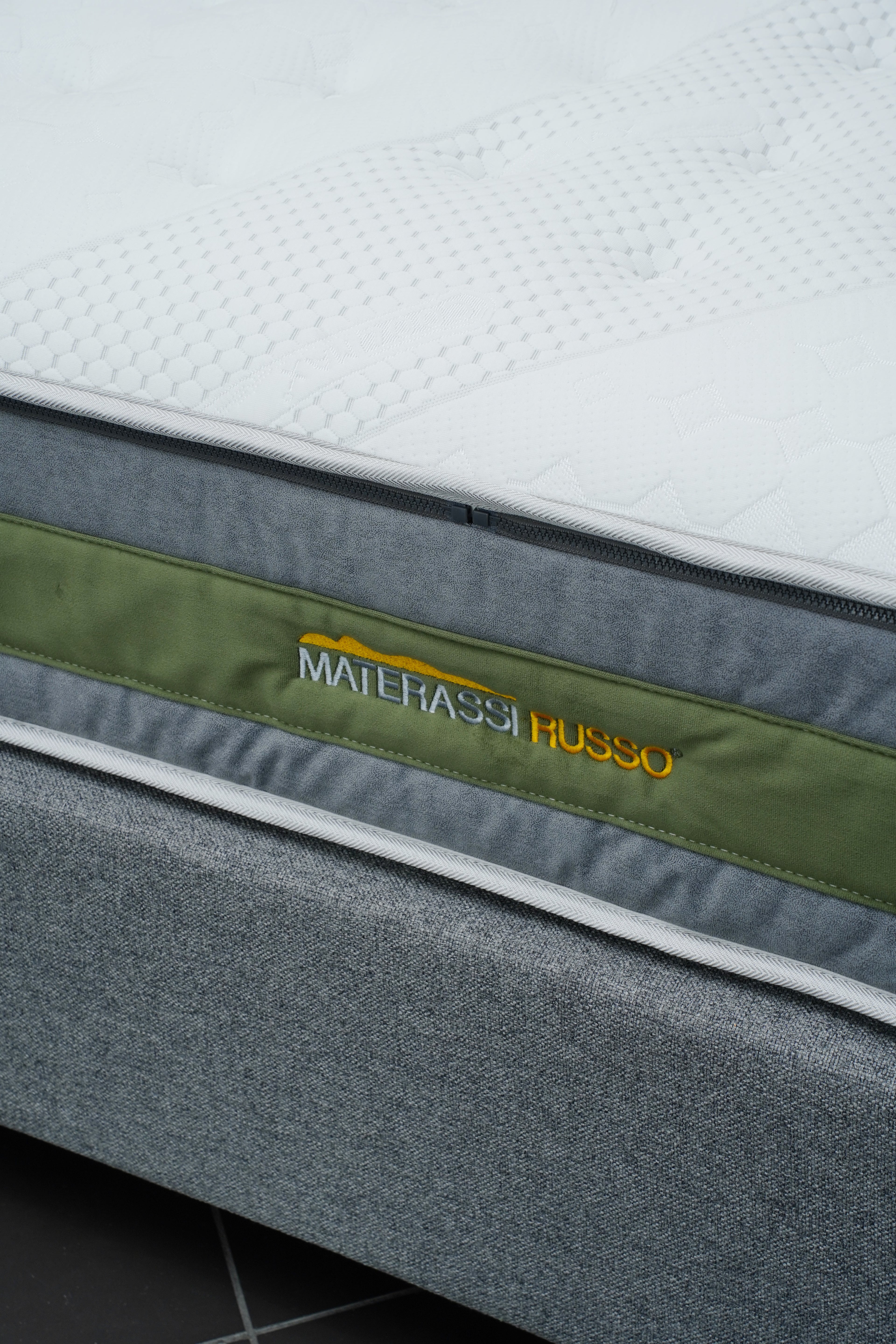 Materasso "Comfort" a Doppia Struttura con Fodera Stagionale Reversibile