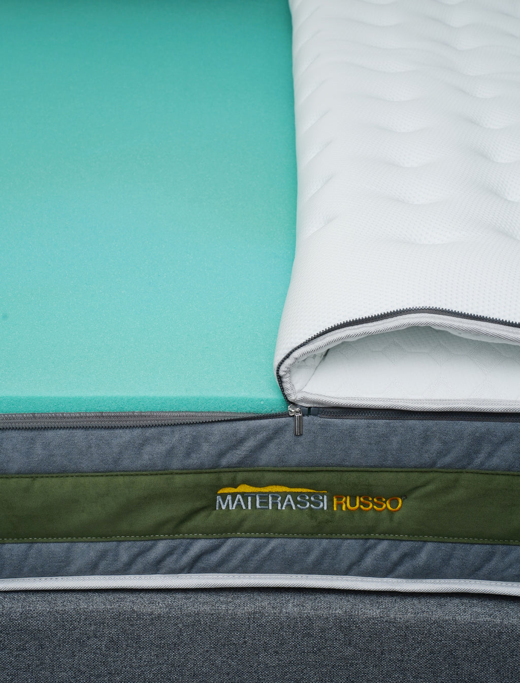 Materasso "Comfort" a Doppia Struttura con Fodera Stagionale Reversibile