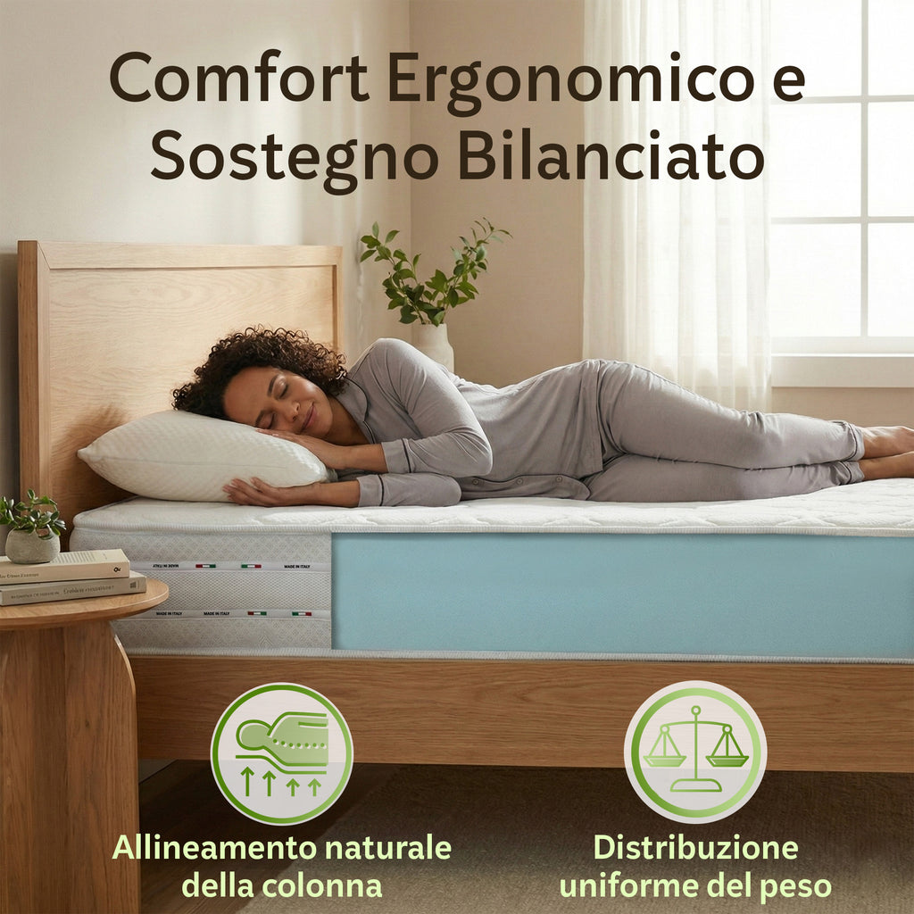 Materasso "ALTEA" in WATERFOAM H20