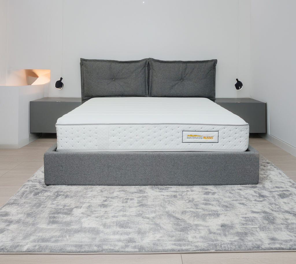 Materasso "Selene" Termofuso Bi-Materiale – Comfort Ergonomico per Tutte le Stagioni