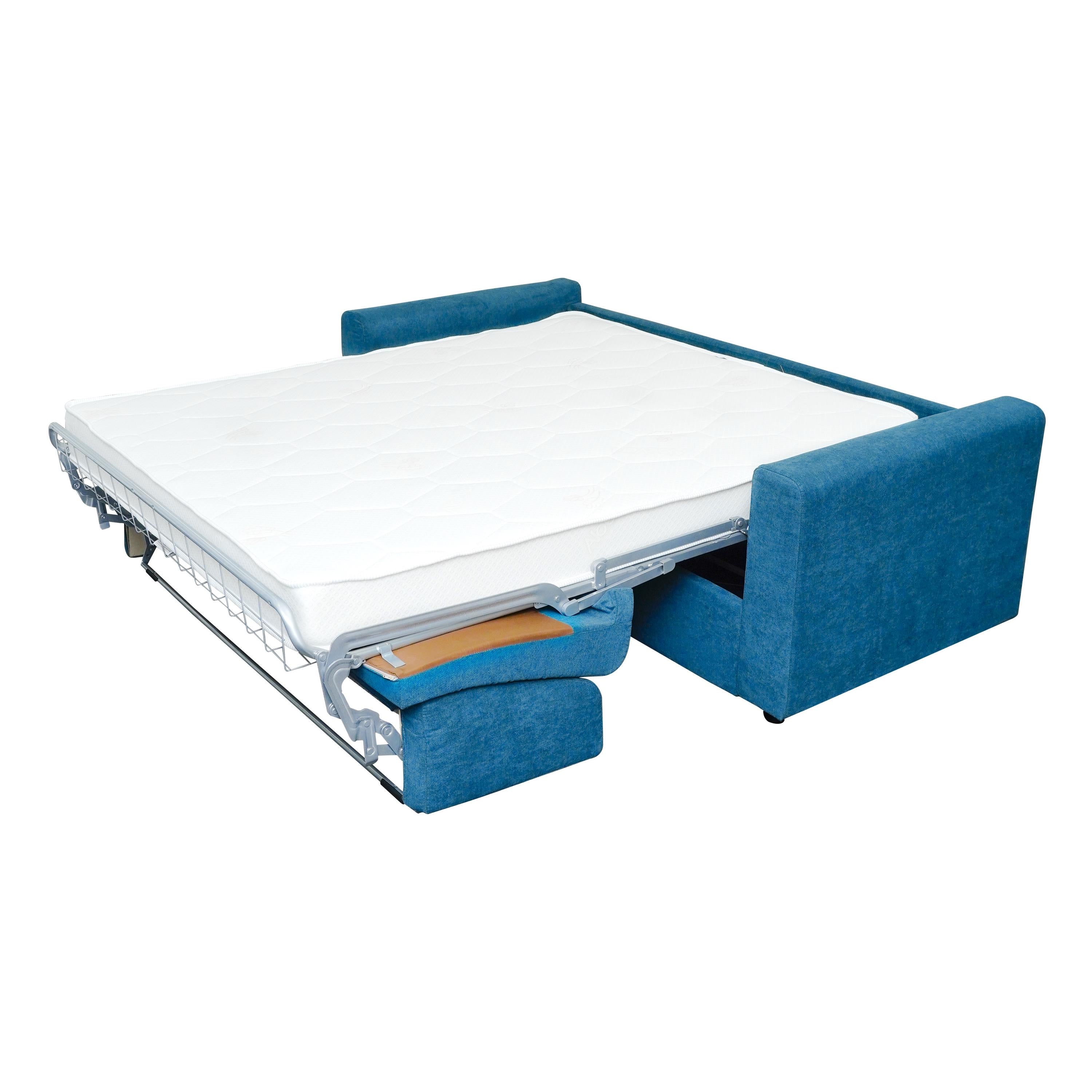 Materasso per Divano Letto Pieghevole in Water Foam con Rivestimento Aloe Vera